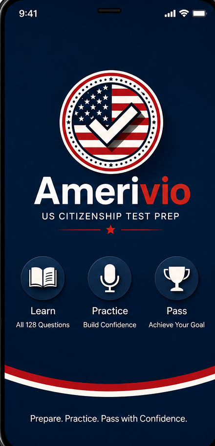 Amerivio main brand screen